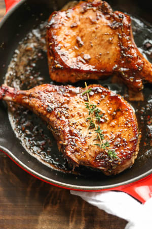 Recipe: BBQ Chops and roasted sweet tater Hobo Packs