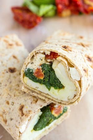 Recipes | Veggie Breakfast Burrito 