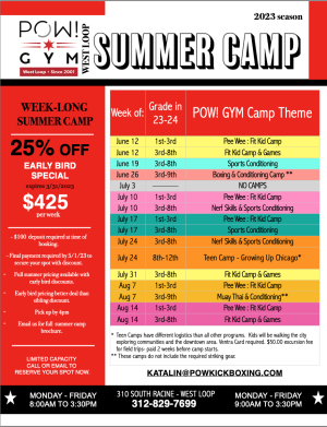 West Loop Summer Camps 2023