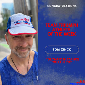 Athlete of the Week Spotlight: Tom Zinck - Triumph Over Challenges in Triathlon