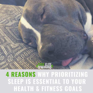 4 REASONS WHY PRIORITIZING SLEEP IS ESSENTIAL TO YOUR HEALH & FITNESS GOALS 