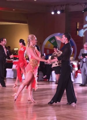 Competition Dance Team at the Vegas Open DanceSport 2018