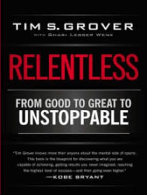 A great lesson from the book "Relentless"