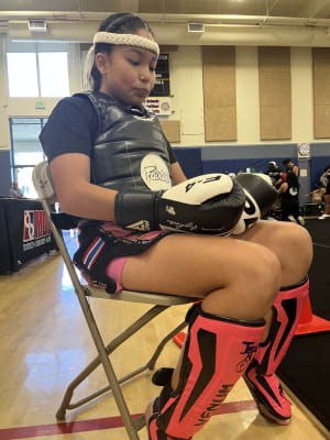 MDL Muay Thai Development League action.