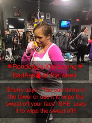Rondeau's Kickboxing BadAss of the Week - Sherry