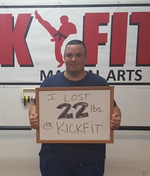 8 WEEK FITNESS KICKBOXING CHALLENGE WINNER IN COOPER CITY / DAVIE / PEMBROKE PINES