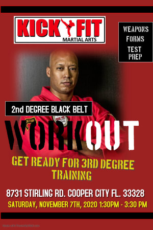 2nd Degree Black Belt Workout