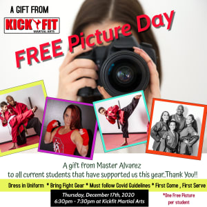 FREE Picture Day from Kickfit Martial Arts