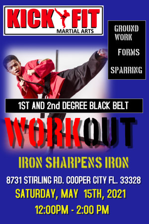Taekwondo Black Belt Workout in Cooper City / Davie / Pembroke Pines