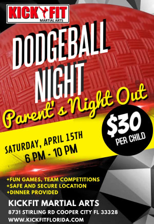 COOPER CITY KICKFIT PARENT'S NIGHT OUT