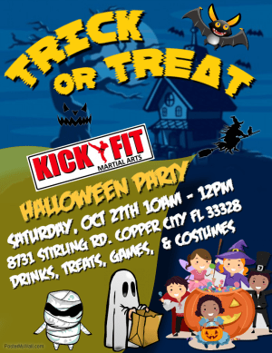 Kickfit Halloween Costume Party - Cooper City