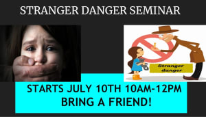 Stranger Danger Workshop in Cooper City/Davie/Pembroke Pines for KidsTaekwondo School