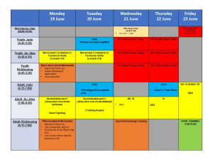 Mad Science Lesson Plan 19-23 June 2023