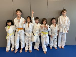 Kids at Judo