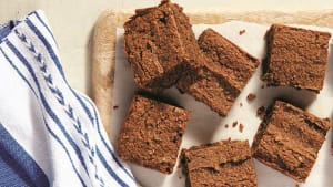 Espresso Vanilla Bean Chickpea Blondies