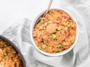 One Pot Red Bean and Rice