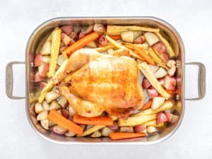 Greek Roasted Chicken and Vegetables