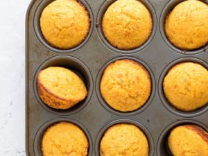 Sweet Potato Cornbread Muffins
