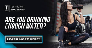 ARE YOU DRINKING ENOUGH WATER?