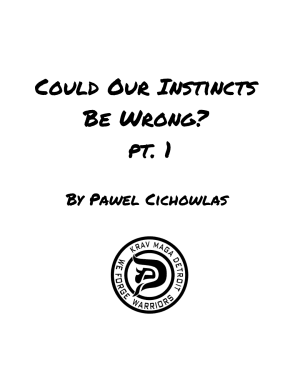 Could Our Instincts Be Wrong Pt. 1 