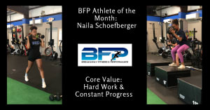 July Athlete Of The Month