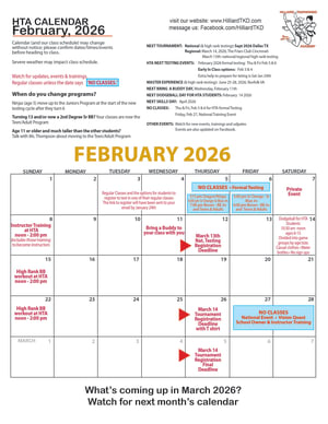 Calendar February 2026