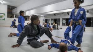 Brazilian jiujitsu offers lifeline to Rio favela kids