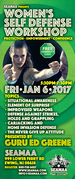 Women's Self Defense Workshop (Jan 6, 2017)