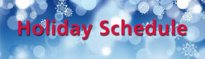 Holiday Hours