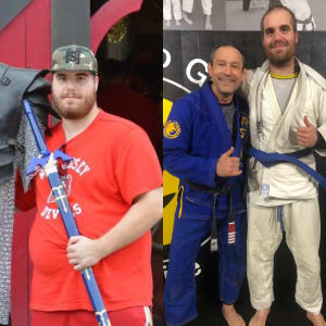How I lost 120 lbs. Training Brazilian Jiu Jitsu!