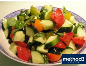 Cucumber & Tomato Salad