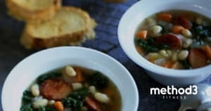 Recipe: Sausage, Kale, and White Bean Soup