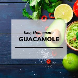 Easy Homemade Guacamole