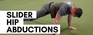 Slider Hip Abduction Exercise