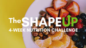 The ShapeUp Nutrition Challenge