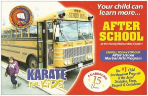 Top five Benefits of enrolling your child in After School Martial Arts