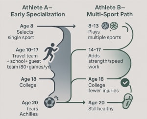 The Hidden Cost of Early Sport Specialization