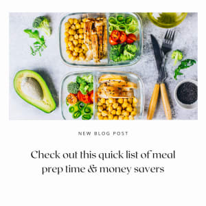 Meal prep time savers