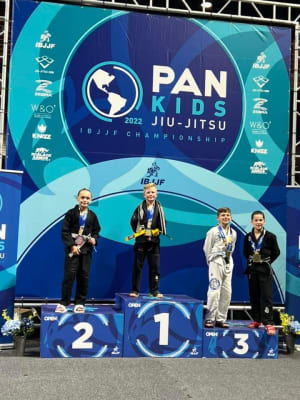 PAN KIDS (EVERRET REED) IBJJF JIU JITSU CHAMPIONSHIPS AUGUST 2022