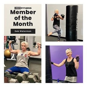 MEMBER OF THE MONTH FOR JUNE IS DEB WATERMAN!