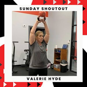 SUNDAY SHOUTOUT GOES OUT VALERIE HYDE