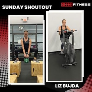 SUNDAY SHOUTOUT GOES OUT TO LIZ BUJDA