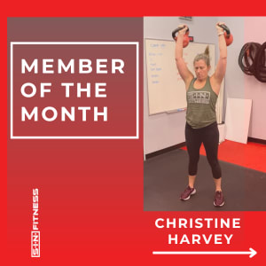 Member of the Month for June is Christine Harvey!