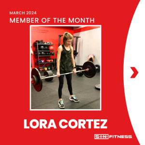Member of the Month for March 2024 is Lora Cortez!!