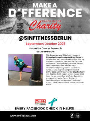 Check in for Charity: Innovative Cancer Research