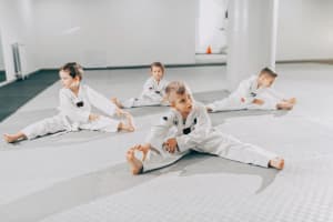 Starting martial arts training