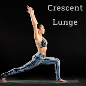 Yoga Poses for Beginners Crescent Lunge