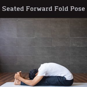 Yoga Poses for Beginners Seated Forward Fold