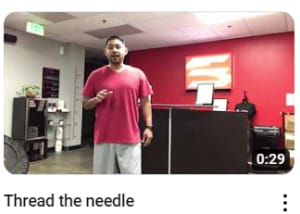 Vlog- Thread the Needle