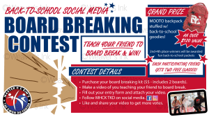 Teach A Friend Board Breaking - Social Media Contest